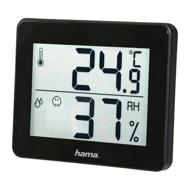 Термометр / гігрометр HAMA TH-130 black