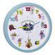 Детские настенные часы TFA LITTLE MONSTERS 60.3051.20 бирюзовые