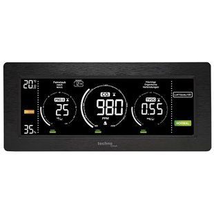 Монітор якості повітря Technoline WL 1035 Black: фото 1 із 11
