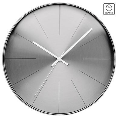 Годинник настінний Technoline WT 2410 сріблястий: фото 2 із 2