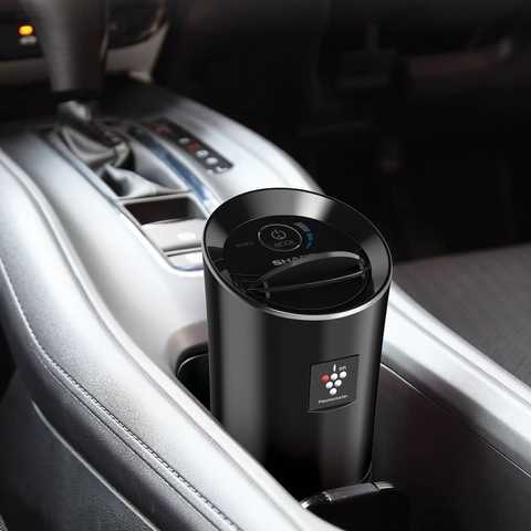 Ионизатор-очиститель воздуха автомобильный с подсветкой