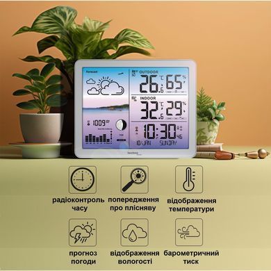 Метеостанция Technoline WS 6520 Silver: фото 2 из 7