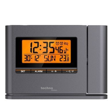 Годинник проекційний Technoline WT 519 антрацитовий: фото 6 із 7