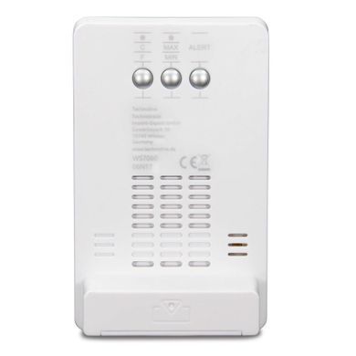 Термогигрометр цифровой Technoline WS 7060 с тремя датчиками черный: фото 5 из 9