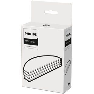 Комплект з накладок із мікрофібри для роботів-пилососів PHILIPS XV1470/00: фото 1 із 1