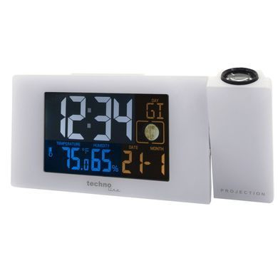 Часы проекционные Technoline WT 537, белые: фото 5 из 5