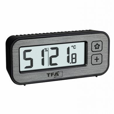 Мінібудильник TFA SWITCH 60.2039.10 сірий: фото 3 із 6