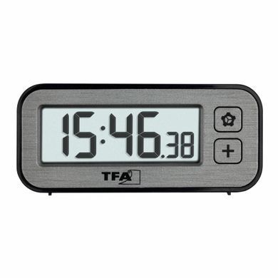 Мінібудильник TFA SWITCH 60.2039.10 сірий: фото 4 із 6