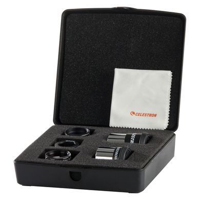 Набір окулярів і фільтрів Celestron PowerSeeker 1,25&Prime; для телескопа, 7 предметів (94306): фото 3 із 4