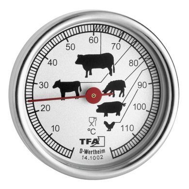 Термометр для запекания мяса TFA 14.1002 серебристый: фото 2 из 2