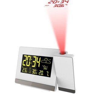 Часы проекционные Technoline WT 549, белые: фото 1 из 4