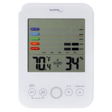 Термогігрометр цифровий Technoline WS 9422 білий: фото 2 із 5