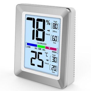 Термогигрометр Technoline WS 9460 Silver/White: фото 1 из 5