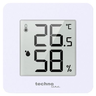 Термогігрометр цифровий Technoline WS 9475 білий: фото 2 із 3