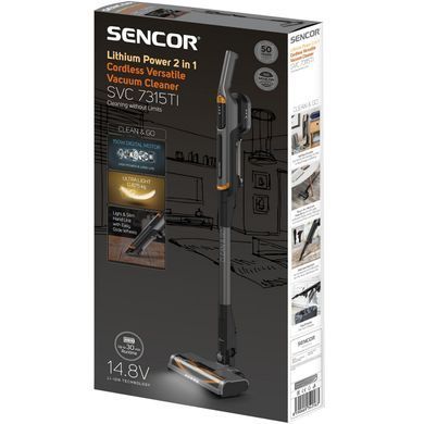 Аккумуляторный пылесос SENCOR SVC7315TI: фото 10 из 10