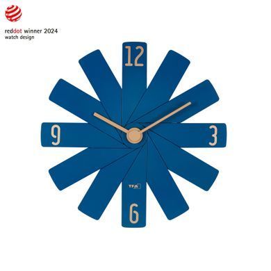 Дизайнерський настінний годинник-конструктор TFA CLOCK IN THE BOX 60.3020.06 (синій): фото 3 із 7
