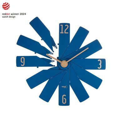 Дизайнерський настінний годинник-конструктор TFA CLOCK IN THE BOX 60.3020.06 (синій): фото 5 із 7