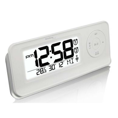 Годинник настільний Technoline WT 498S білий: фото 2 із 4