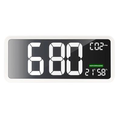 Монітор якості повітря CO₂ Technoline WL 1040, білий: фото 7 із 12