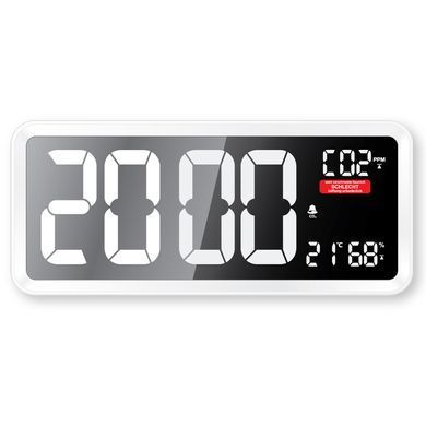 Монітор якості повітря CO₂ Technoline WL 1040, білий: фото 11 із 12
