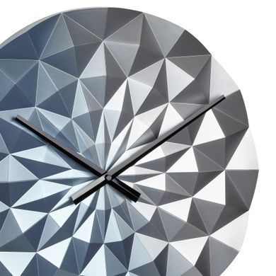 Настенные аналоговые часы TFA DIAMOND 60.3063.06, синий металлик: фото 2 из 3