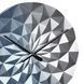 Настенные аналоговые часы TFA DIAMOND 60.3063.06, синий металлик