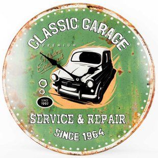 Часы настенные Technoline Classic Garage 596579: фото 1 из 2