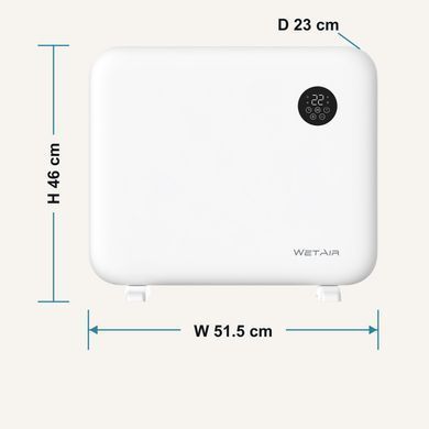 Конвектор электрический WetAir WCH-H1000L: фото 5 из 5