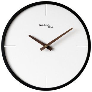 Часы настенные Technoline WT 4130 бело-чёрные: фото 1 из 1