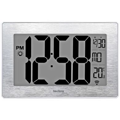 Часы настенные Technoline WS 8019 серебристые: фото 3 из 4