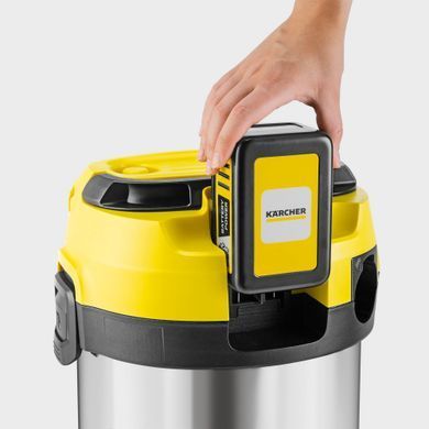 Аккумуляторный хозяйственный пылесос Karcher WD 3-18 S V-17/20: фото 5 из 6