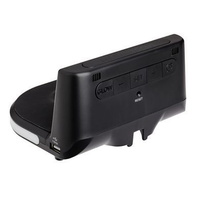 Цифровий будильник TFA CHARGE-IT WIRELESS 60.2028.01 з бездротовим Qi-заряджанням: фото 2 із 8