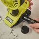 Акумуляторний вентилятор-кліпса Ryobi USB Lithium RCF4-0