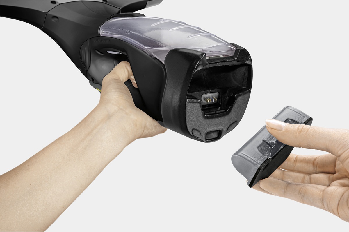 Съемный аккумулятор пылесоса Karcher WV 5 Plus Anniversary Edition