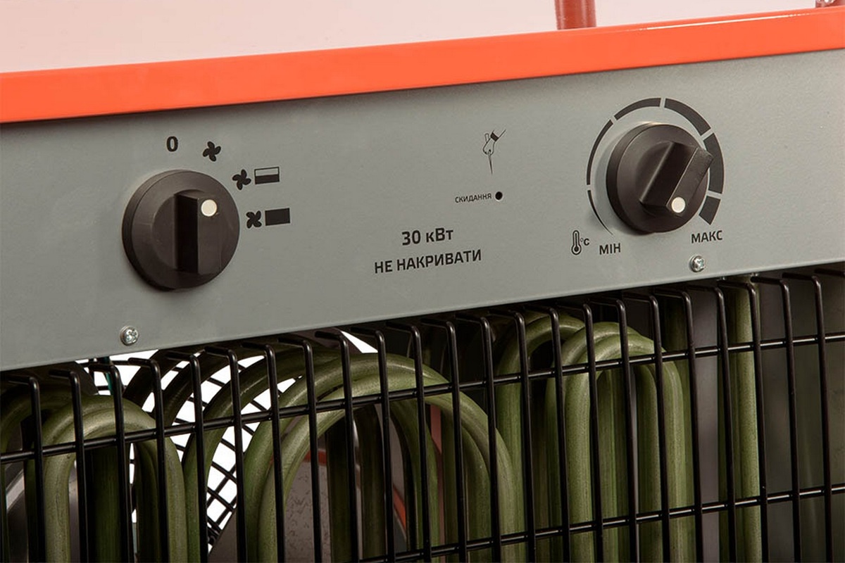 Панель керування Vitals EH-303 для вибору потужності нагріву та регулювання температури
